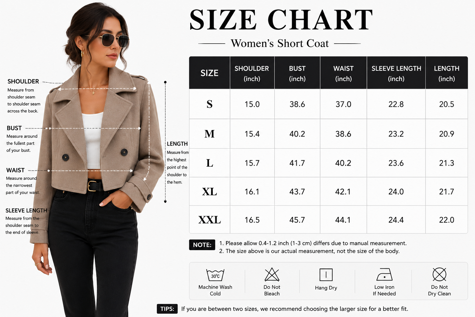 Women's Spring and Winter New Striped Cardigan Short Coat ChatGPT Image 2026年5月20日 19 00 31